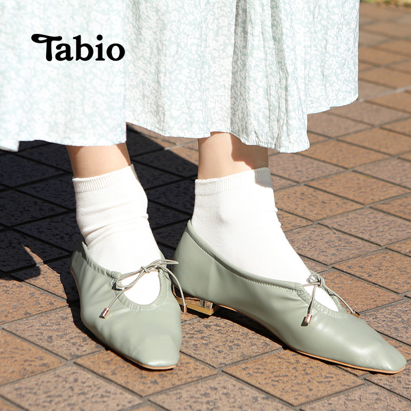 Tabio袜子女柔软透气基础百搭