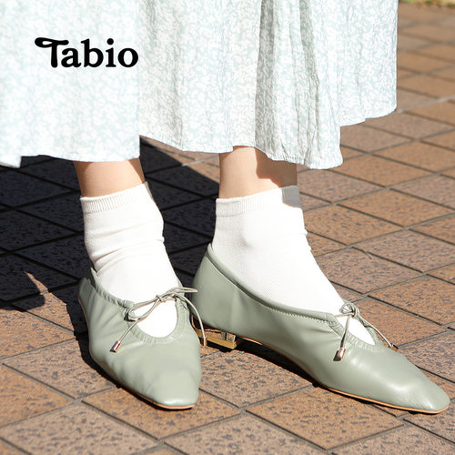 Tabio袜子女柔软透气基础百搭