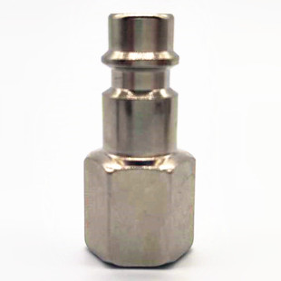 1/4插芯接头 欧式快速接头气管内螺纹德式公接气动接头空压机