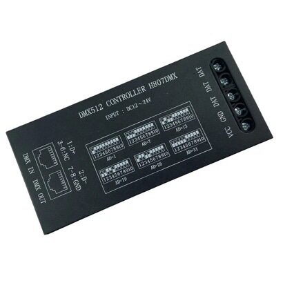 工厂H807DMXDMX512解码器幻彩