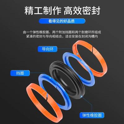 KDAS五组合油封外径230*240*250*260*275内径205*215*220*225*235