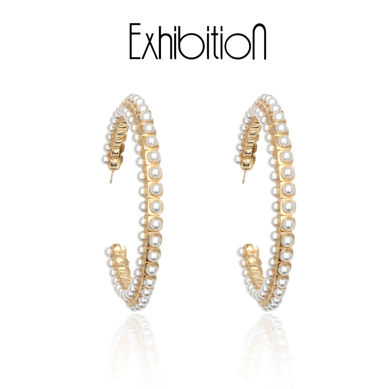 2021年新款高级感耳环大圈圈小众