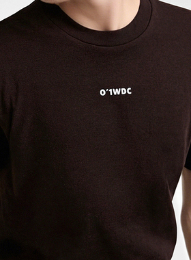 O'1WDC 「都市底衫」休闲运动圆领亲肤绵柔T恤