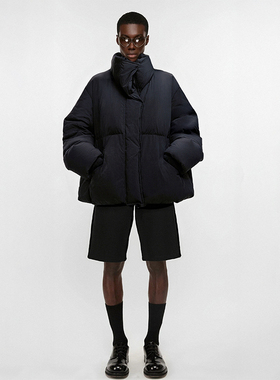 O'1WDC 「云堡」白鸭绒面包感阔型羽绒服