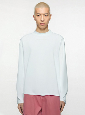 O'1WDC 「空白画布」修身百搭纯色打底衫