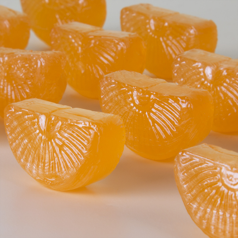 马大姐糖果桔子硬糖500克橘子软糖酸甜口味橘果糖果零食水果糖