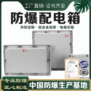 防爆接线箱工程用气体粉尘空箱接线盒动力照明配电箱铝合金控制柜