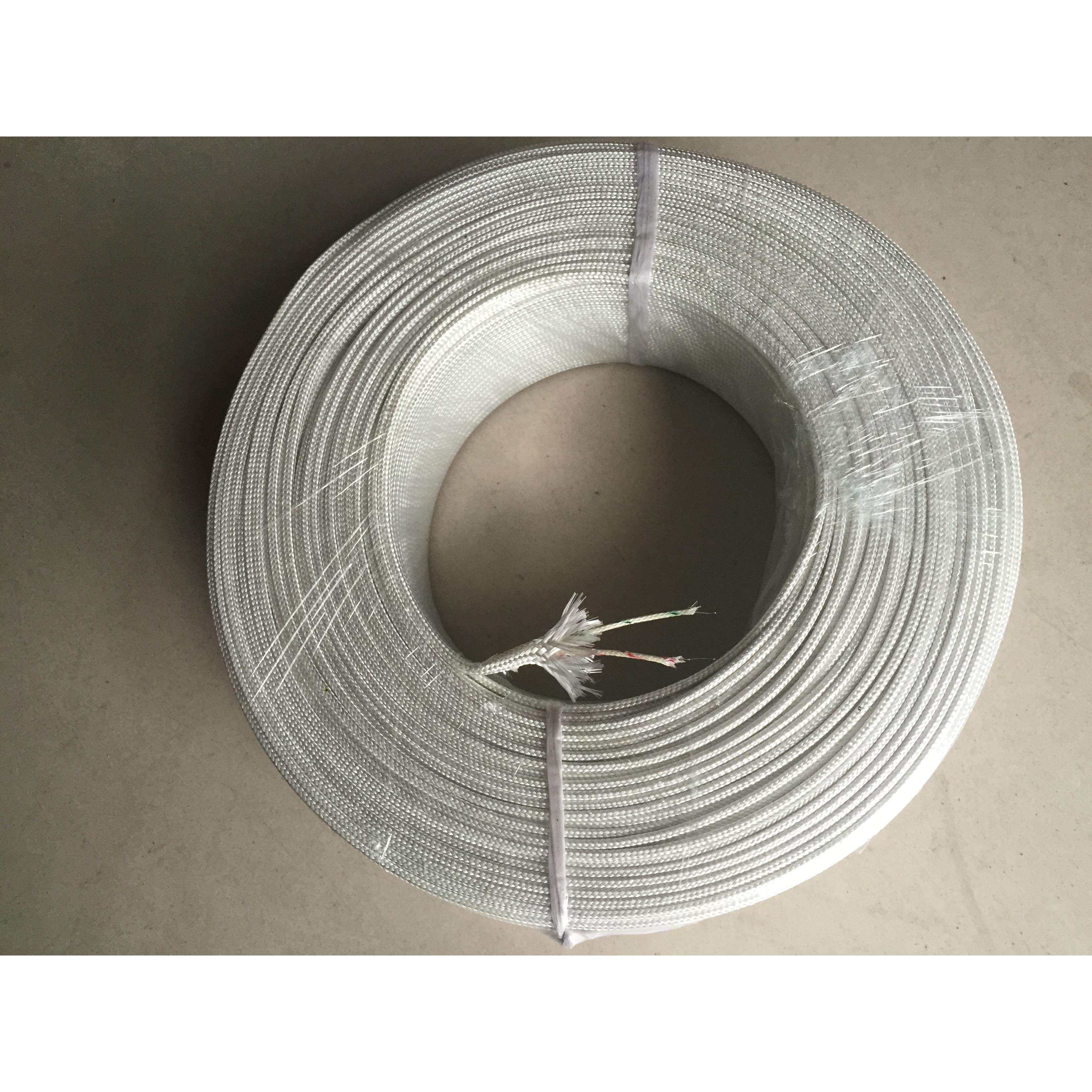 k型电热偶补偿导线k线型玻纤维e感型测温线高温温线璃纱包线