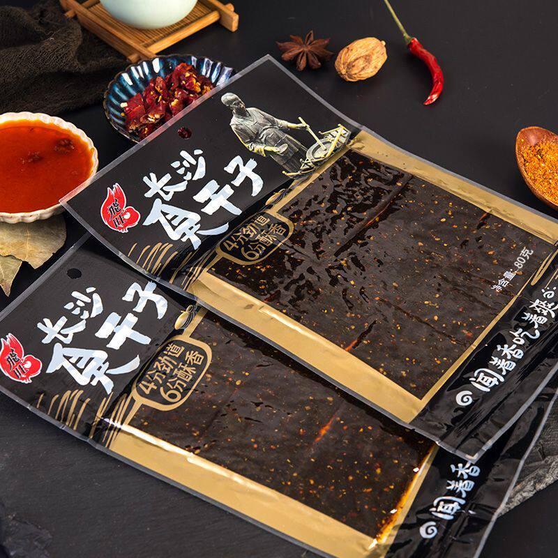 飞旺臭干子味辣片豆干80g怀旧休闲小零食香辣小吃独立包装麻辣