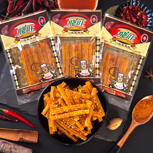 飞旺辣条八宝里青丝8090后儿时童年麻辣小包怀旧休闲小零食小面筋