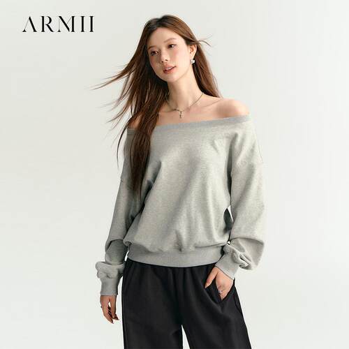 套头露肩阔腿裤ARMIIGVKL慵懒
