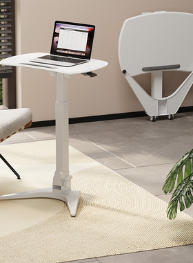 joyworker移动折叠站立式升降桌工作台书桌学生家用电脑桌办公桌