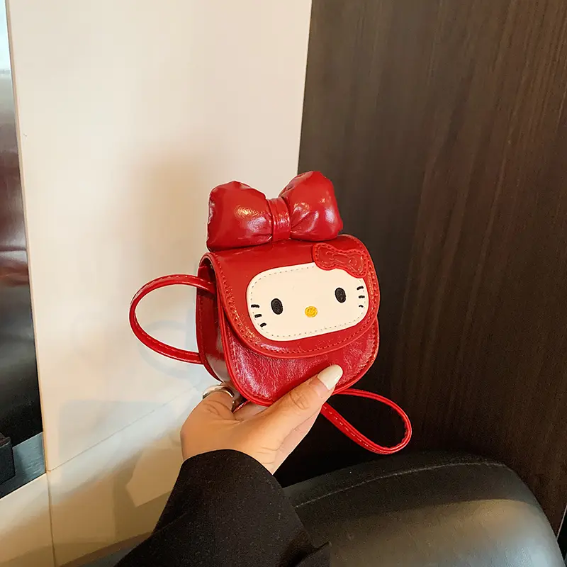 可爱卡通儿童包包2025新年网红洋气小女孩拜年斜挎包女童压岁钱包