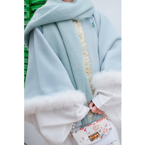 宴平汉服 【风雪初晴】明制双层圆领短袄