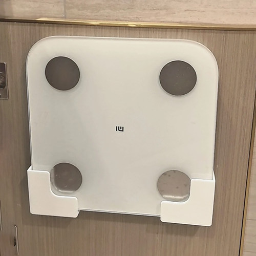 体重秤收纳支架壁挂体脂秤支架适用于小米华为体重秤挂架上墙神器