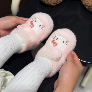 婴儿冬鞋小月龄宝宝鞋子加厚学步鞋室内软底外穿厚款防掉儿童鞋袜