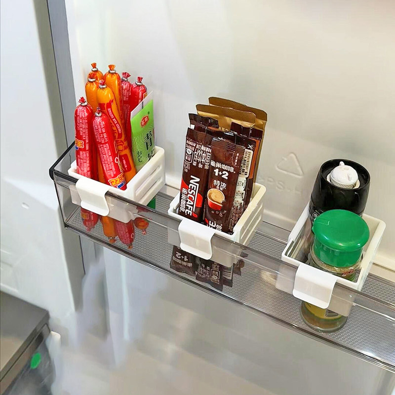 冰箱整齐的小秘密~收缩收纳盒