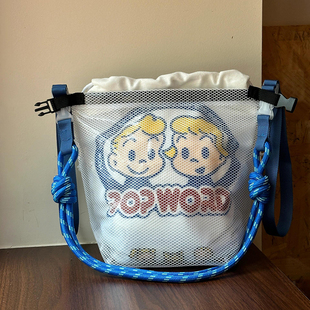 原田治防水游泳包干湿分离大容量洗漱包健身游泳装 备收纳旅行包