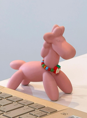 2026新款马年陶瓷气球小马