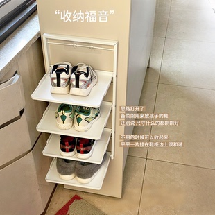 儿童鞋架鞋子收纳架多层壁挂式置物架悬挂可折叠简易拖鞋收纳神器
