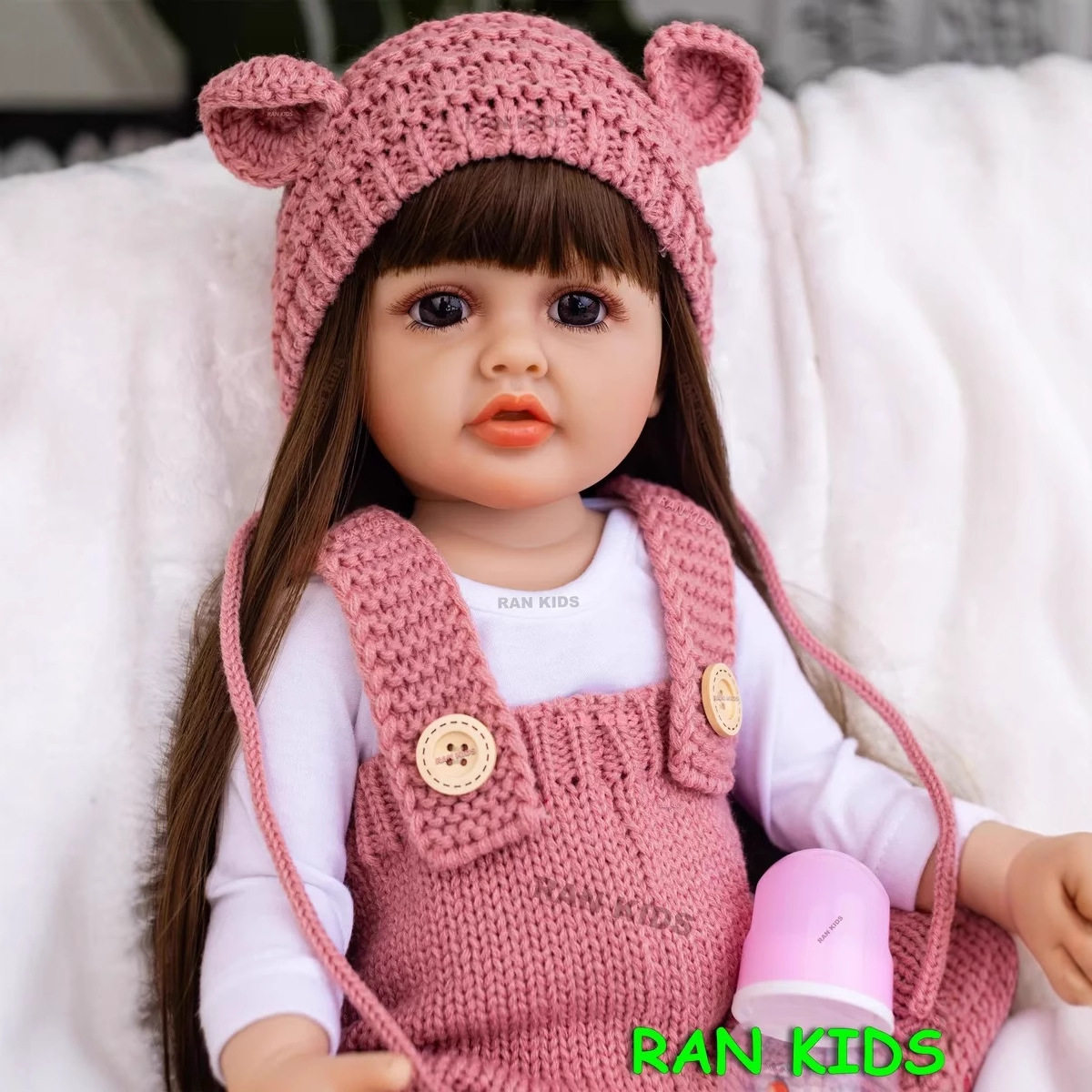 英俄语对话55cm重生洋娃娃软搪胶仿真婴儿礼物玩偶具,玩具/童车/益智/积木/模型,毛绒/玩偶/公仔/布艺类玩具,淘宝优惠券,粉丝福利购,淘宝优惠卷