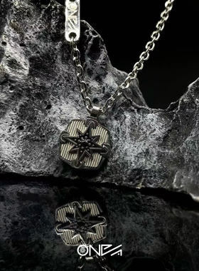 ONEPART第三宇宙重磅钛钢项链