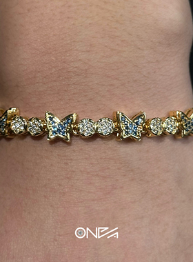 ONEPART满天星蝴蝶坠手链