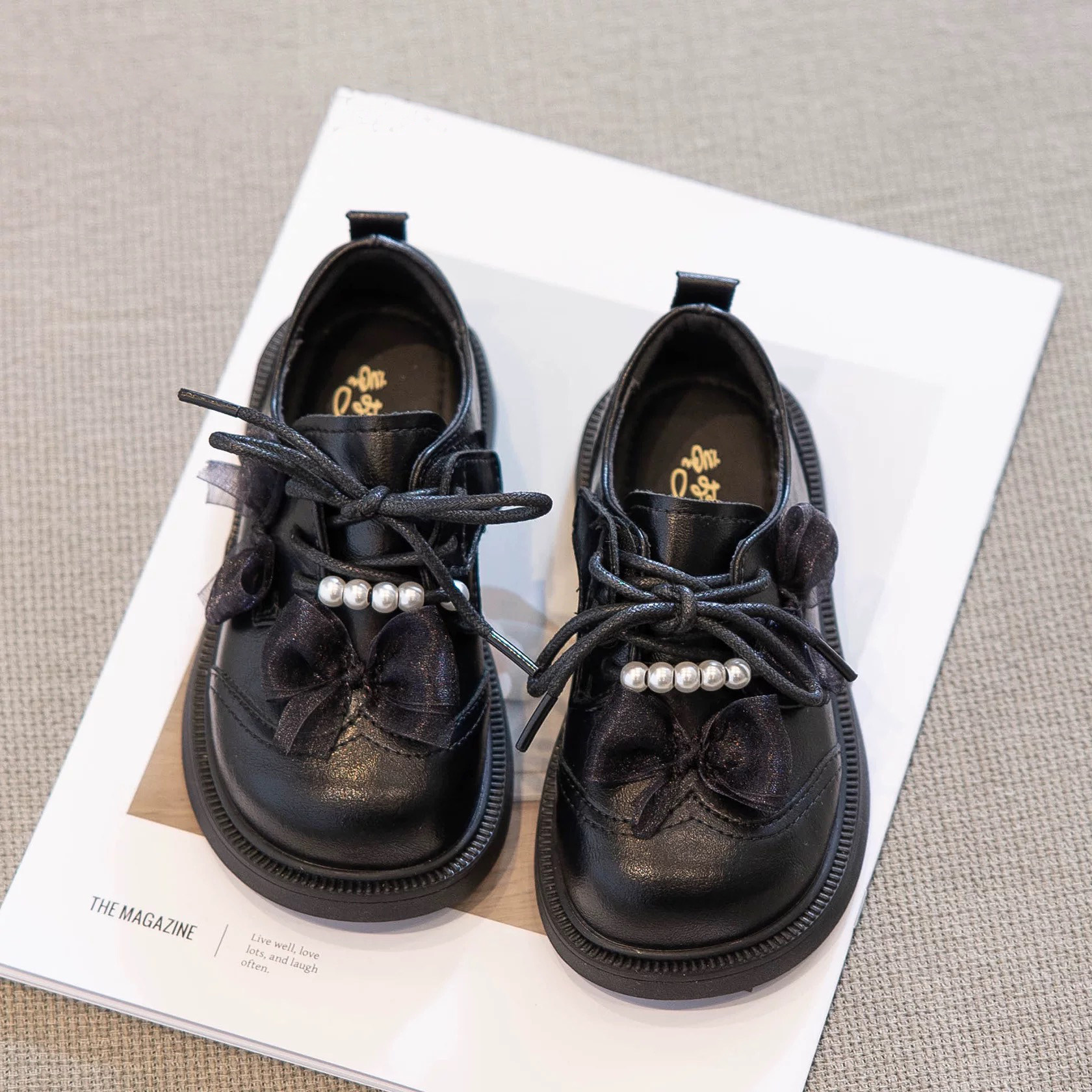 真皮女童皮鞋2025春秋新款儿童公主鞋女宝软底单鞋黑色洋气乐福鞋,童鞋/婴儿鞋/亲子鞋,皮鞋,淘宝优惠券,粉丝福利购,淘宝优惠卷