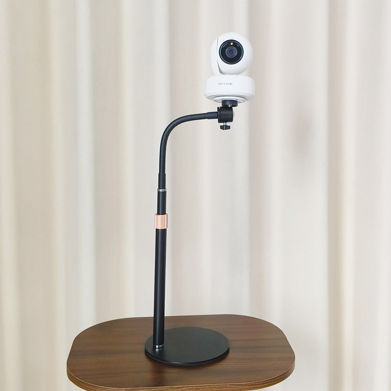 监控摄像头支架桌面家用小米云台萤石海雀通用免打孔升降吊装