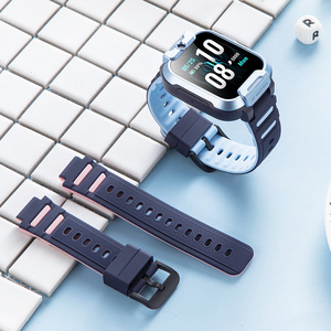 适用小米小寻T3/S5儿童电话手表表带Z7/P6/A5/X2/F3/F5/Y2/Y2s/X3/X3S小寻卡通表带新款定制硅胶腕带米兔配件