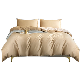 普利顿100支新疆长绒棉全棉纯棉三件套床单床笠被套床上品四件套