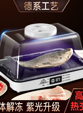 快速解冻神器家用解冻机板食物化冻盘商用解冻器解冻盘化冻神器