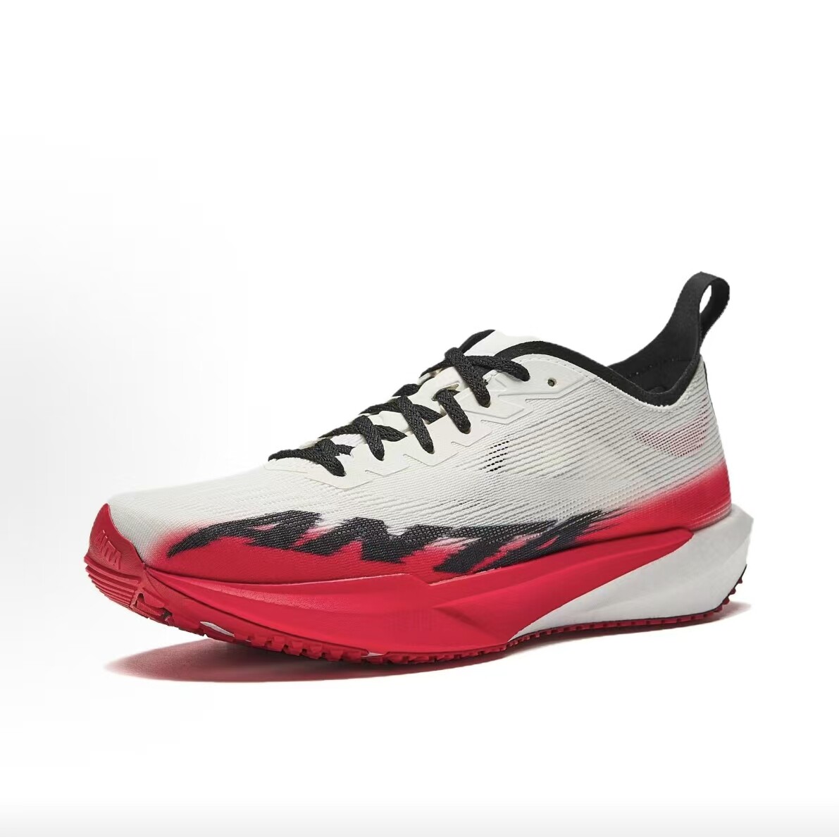 安踏塑胶先锋跑鞋男低帮系带拼色运动鞋防震减震跑步鞋