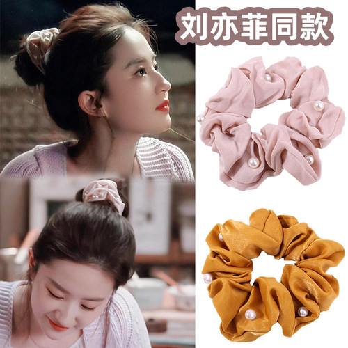 头花发饰丸子盘发发圈韩版