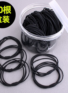 简约气质马尾头绳橡皮筋女扎头发圈高弹力耐用不勒头发绳网红新款
