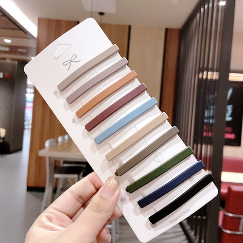 后脑勺碎发夹子头饰发卡