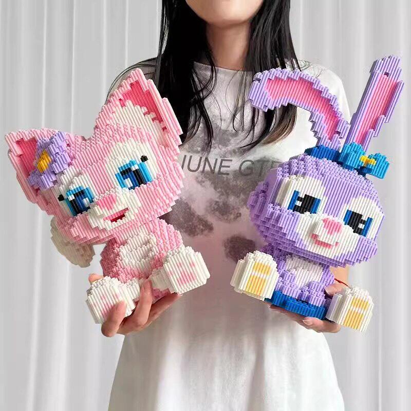 星带积木露女孩系列玲娜玩具贝尔图片