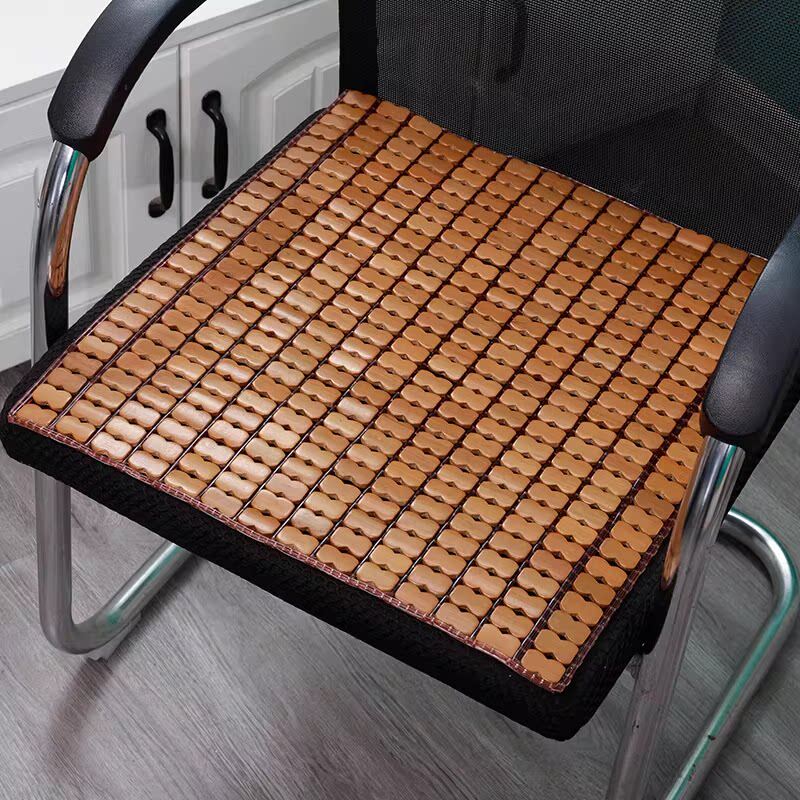 夏季凉席坐垫办公室椅子透气竹垫夏天电脑沙发板凳座汽车麻将学生