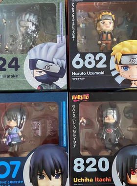 火影忍者Q版粘土人疾风传682鸣人宇智波佐助鼬卡卡西换脸手办公仔