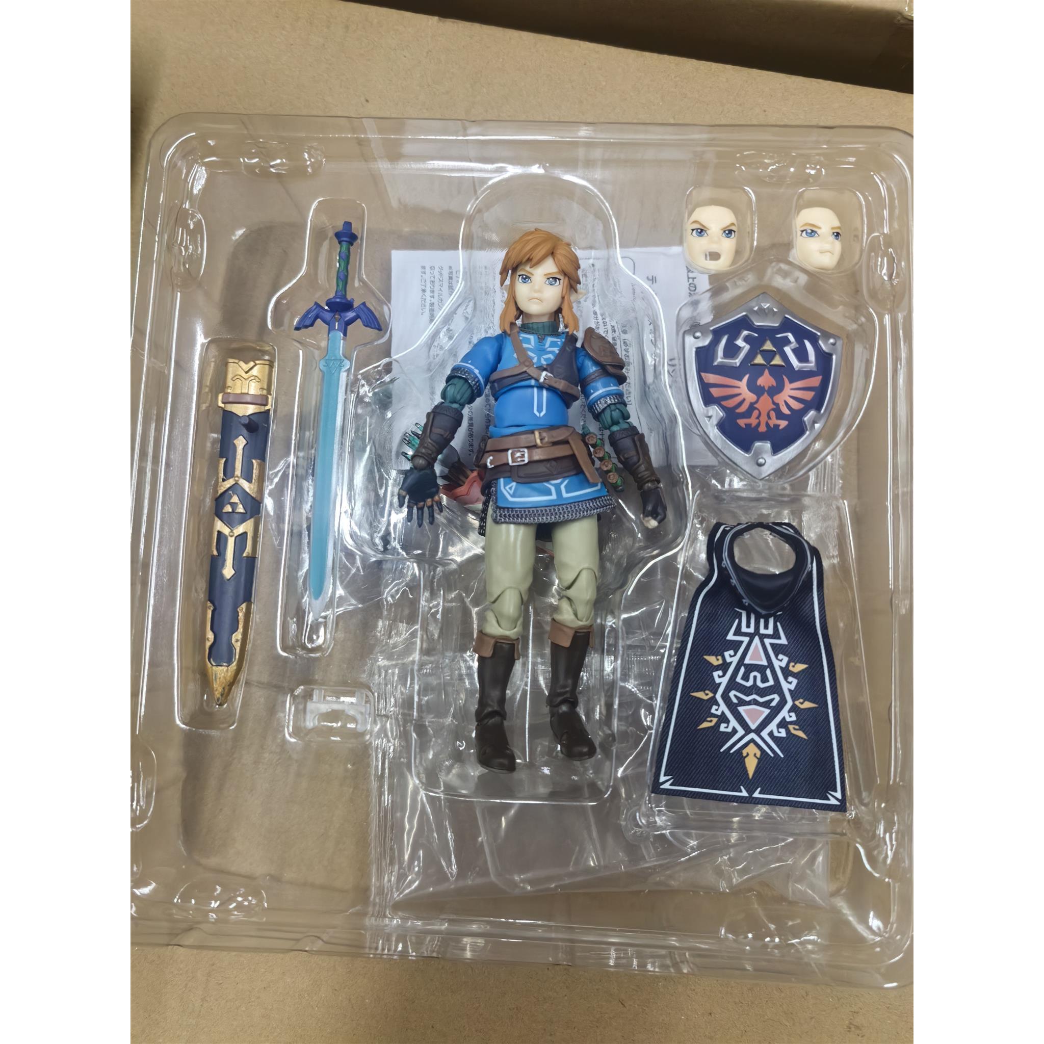 国产figma626林克塞尔达传说 王国之泪 成品可动手办摆件玩具礼物