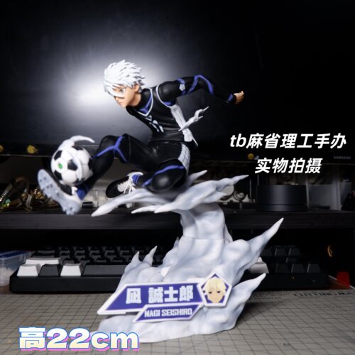 蓝色监狱 nagi 凪诚士郎踢足球手办二次元周边模型摆件生日礼物