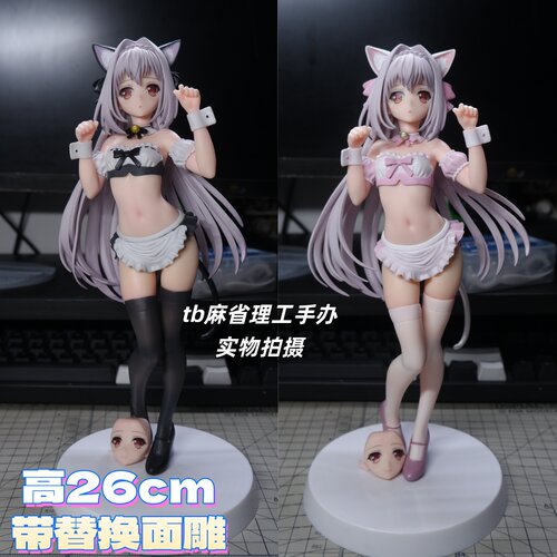 Q-six 1/6 近月少女的礼仪 樱小路露娜 猫耳女仆 手办 带替换脸