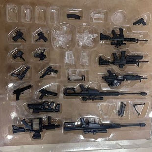 山口式可动 第一弹 武器包 适配16cm 超可动配件包 DIY模型