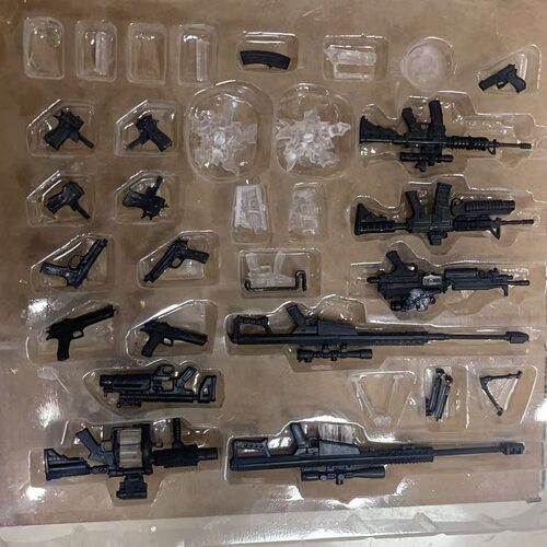 山口式可动 第一弹 武器包 适配16cm 超可动配件包 DIY模型