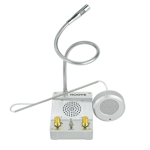 豪艺窗口双向对讲机银行医院车站柜台售票话筒档口麦克风扩音器