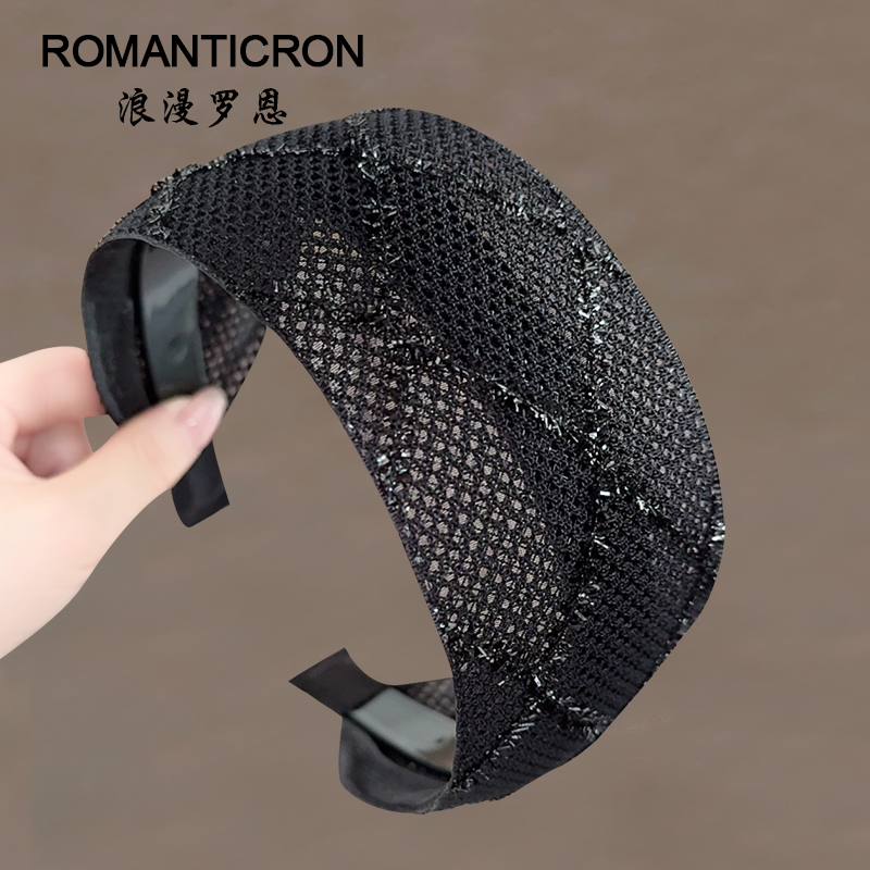 头箍布艺日韩不勒头发卡