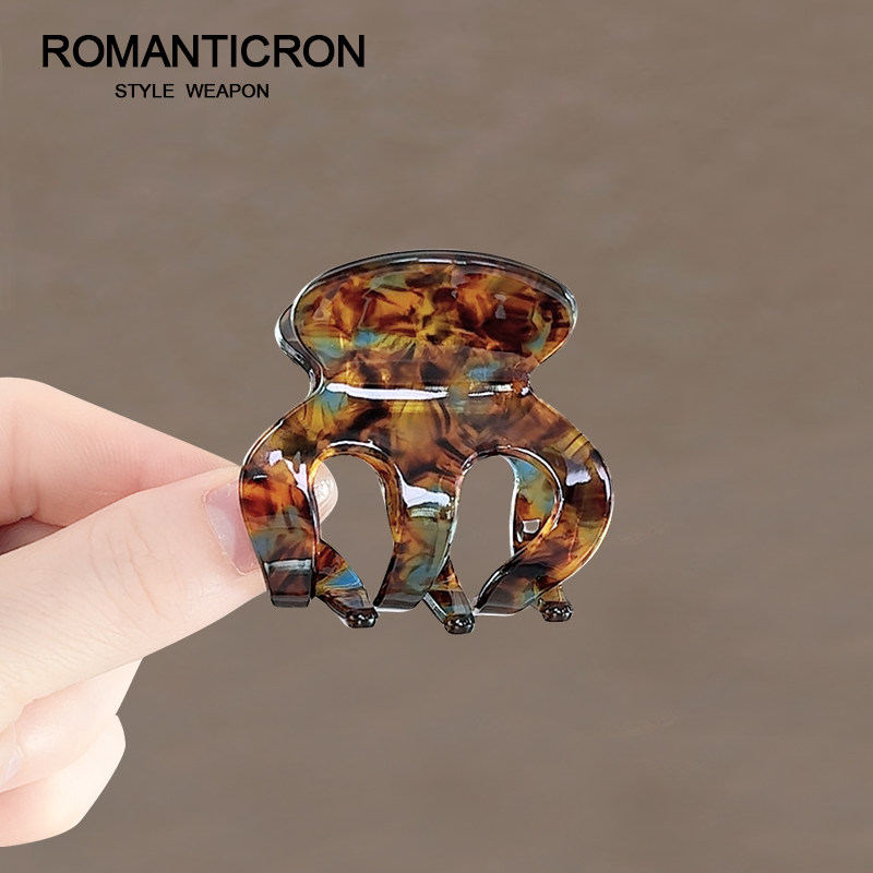 高马尾神器固定抓夹丸子头精致高级感醋酸南瓜发夹质感网红顶夹子,饰品/流行首饰/时尚饰品新,发饰,淘宝优惠券,粉丝福利购,淘宝优惠卷