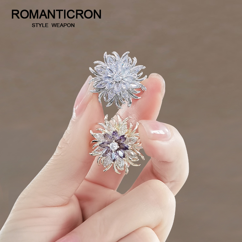 胸针氧化锆女款高级感轻奢磁吸扣