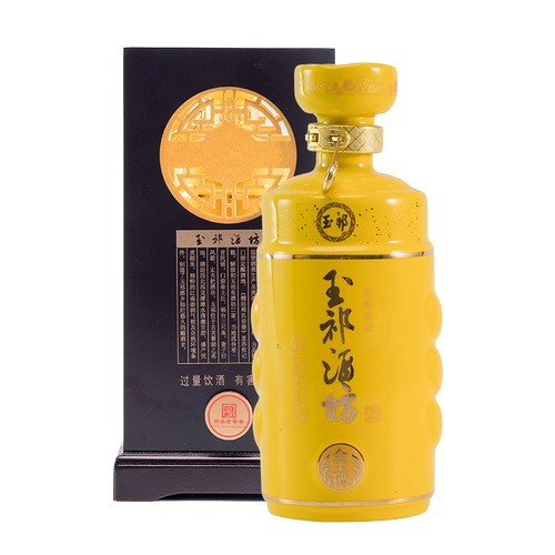 芝麻香型白酒50度精品金玉樽500ml整箱4瓶礼盒装玉祁粮食白酒无锡