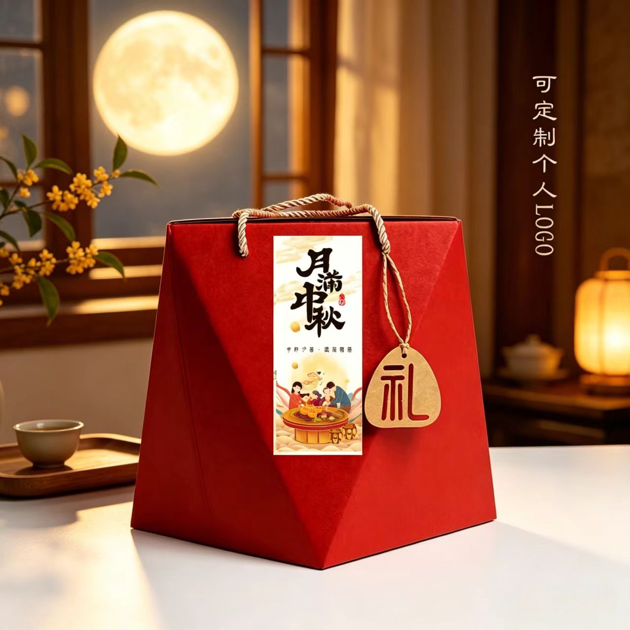 通用月饼包装盒红枣干货礼品盒糕点特产咸鸭蛋中秋礼盒纸箱定制